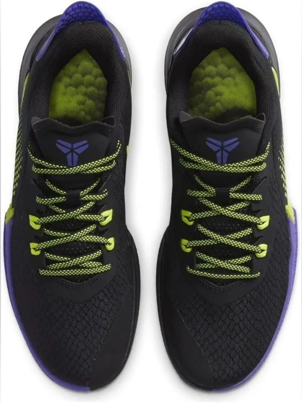 Nike Kobe Mamba Fury Black & Lemon Venom, size 6.5 men’s/8 women’s/5 youth NWT